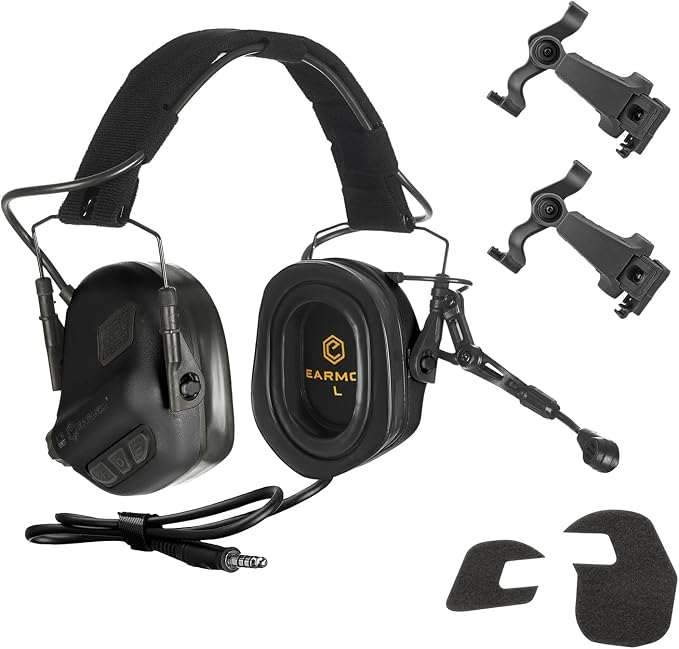 EARMOR M32X PLUS Helmet-Mounted Communication Headset