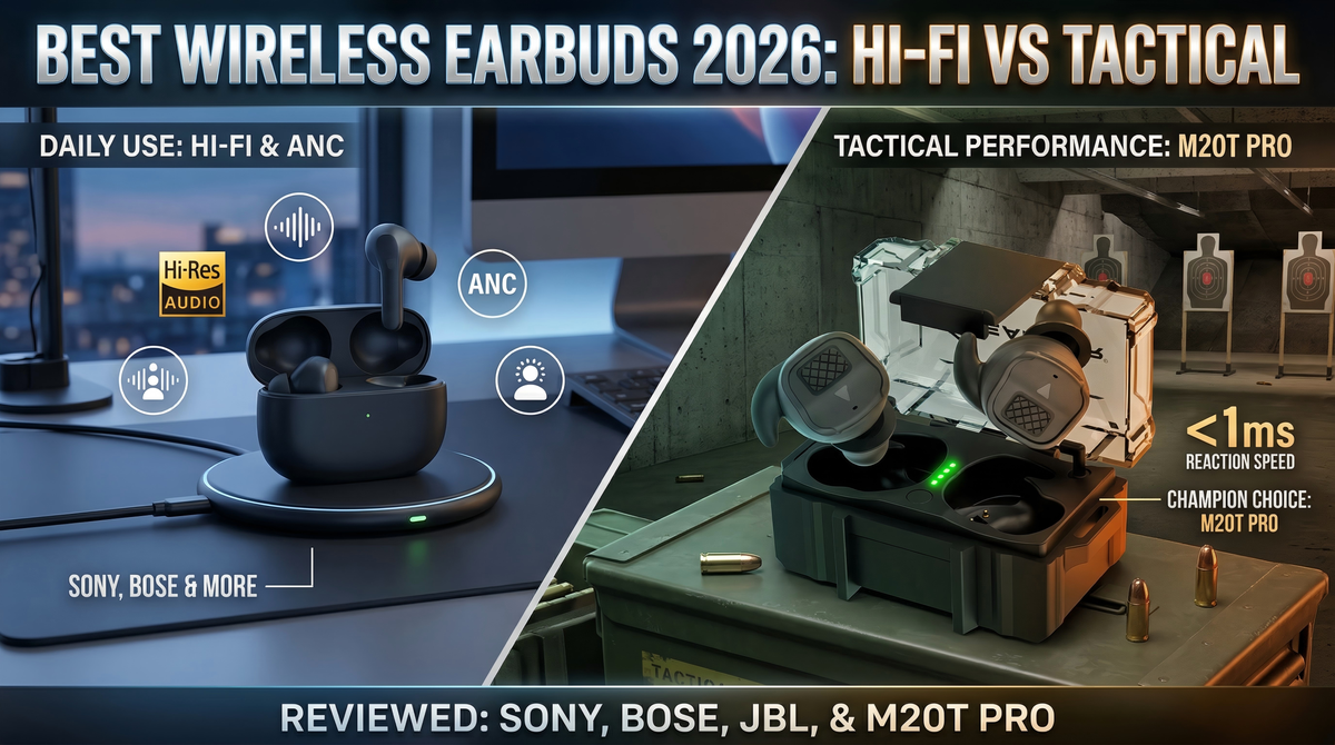 Best Wireless Earbuds of 2026: From High-Fidelity to Tactical Performance
