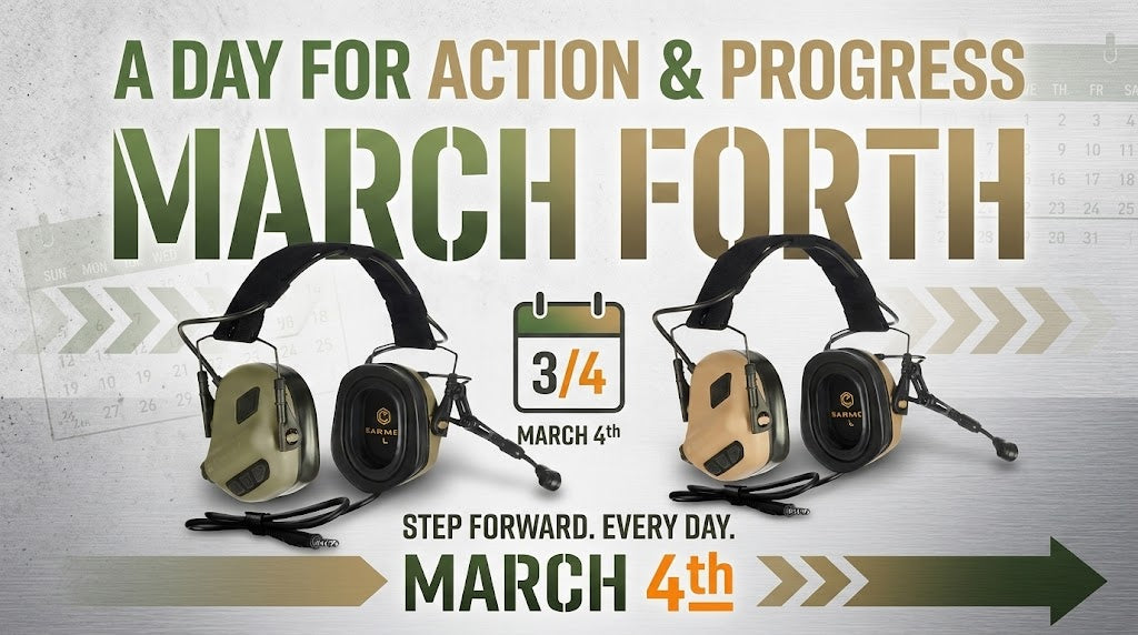 Silence the Chaos. March Forth with Focus: The Ultimate Tactical Edge