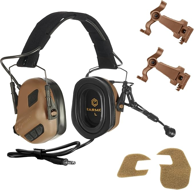 EARMOR M32X PLUS Helmet-Mounted Communication Headset