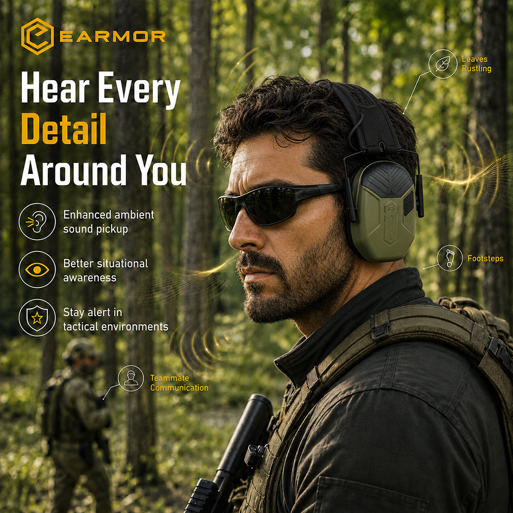 M300A  emaple  Hearing Protection Tactical Headset