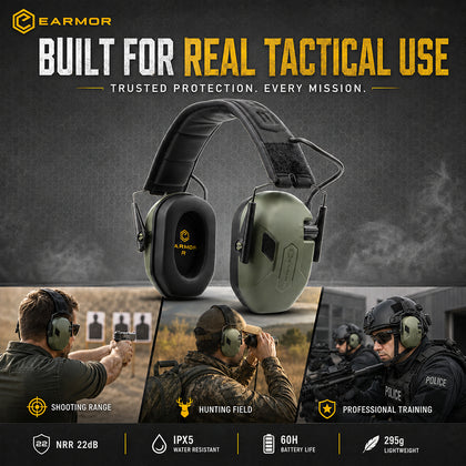 M300A  emaple  Hearing Protection Tactical Headset