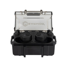 EARMOR M20T PRO black electronic hearing protection earbuds with charging case