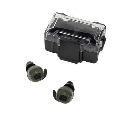 EARMOR M20T PRO Electronic Earplugs - Professional Hearing Protection for Tactical Shooting