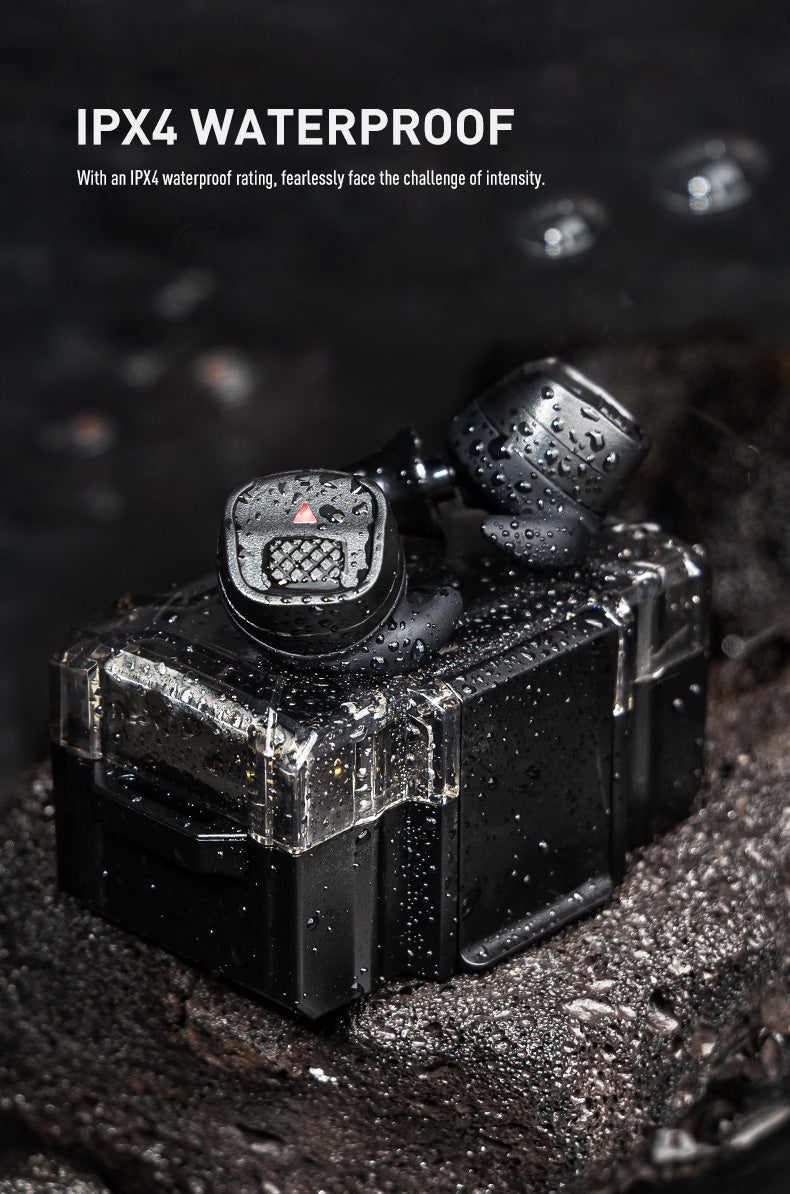 EARMOR M20T PRO Electronic Earplugs - Professional Hearing Protection for Tactical Shooting