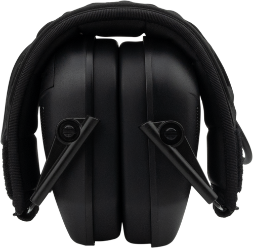 EARMOR M300A Tactical Black earmuffs shown from multiple angles.