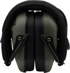EARMOR M300A Foliage Green earmuffs shown from multiple angles.