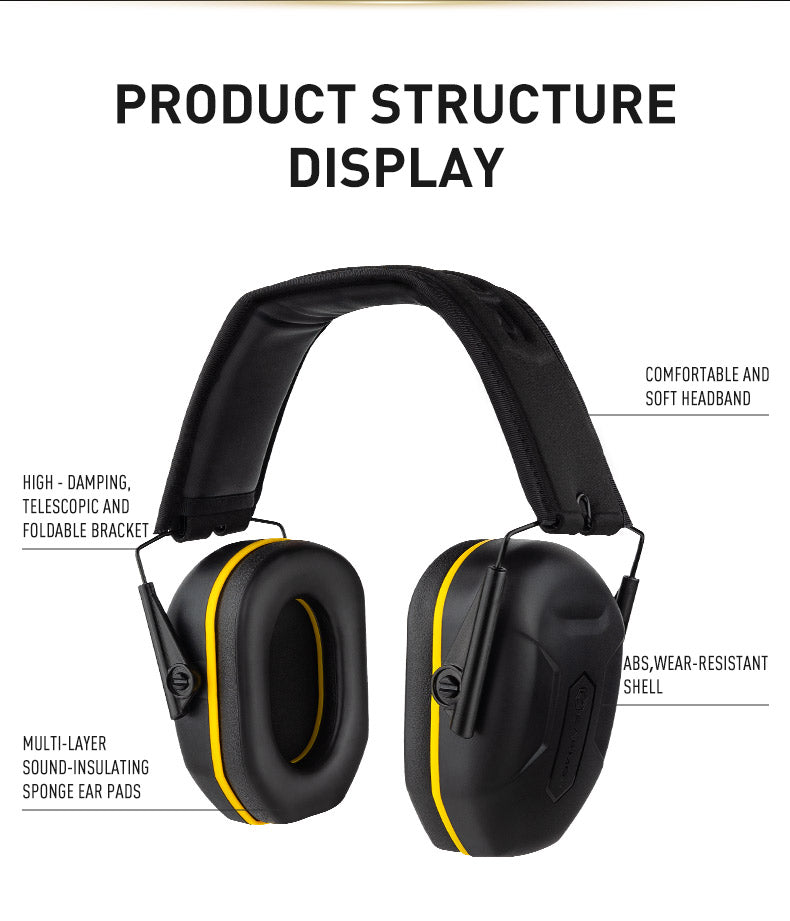 EARMOR EARMOR M300L Passive Ear Muffs | NRR 26dB Hearing Protection for Shooting & Daily Training - Professional Tactical Hearing Protection and Communication Gear
