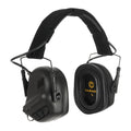 EARMOR M31 PLUS electronic hearing protection earmuffs in Tactical Black.