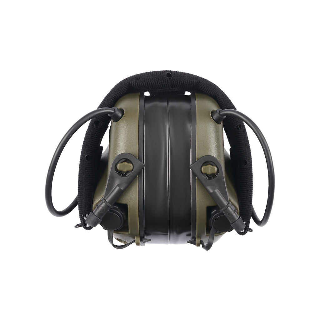 EARMOR M31 PLUS Foliage Green earmuffs, alternate product view.