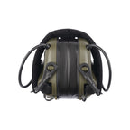EARMOR M31 PLUS Foliage Green earmuffs, alternate product view.