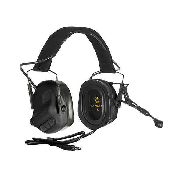 EARMOR EARMOR M32 PLUS Tactical Communication Headset | NRR 22dB & EMI Shielding (NATO Plug) - Professional Tactical Hearing Protection and Communication Gear