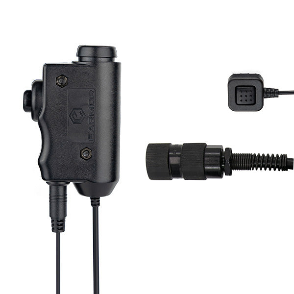 M52 PTT for MIL PRC Radio Applications