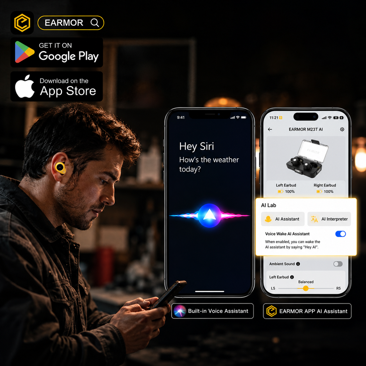 AI ASSISTANT +  REAL-TIME TRANSLATION