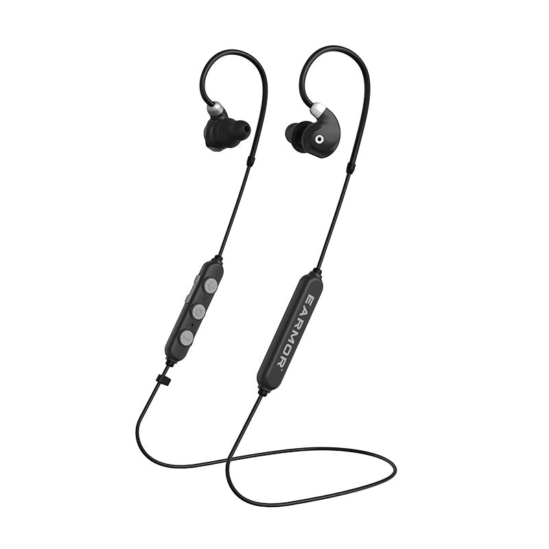 EARMOR M200T Bluetooth Neckband Hearing Protection | NRR 26dB & IP67 Waterproof
