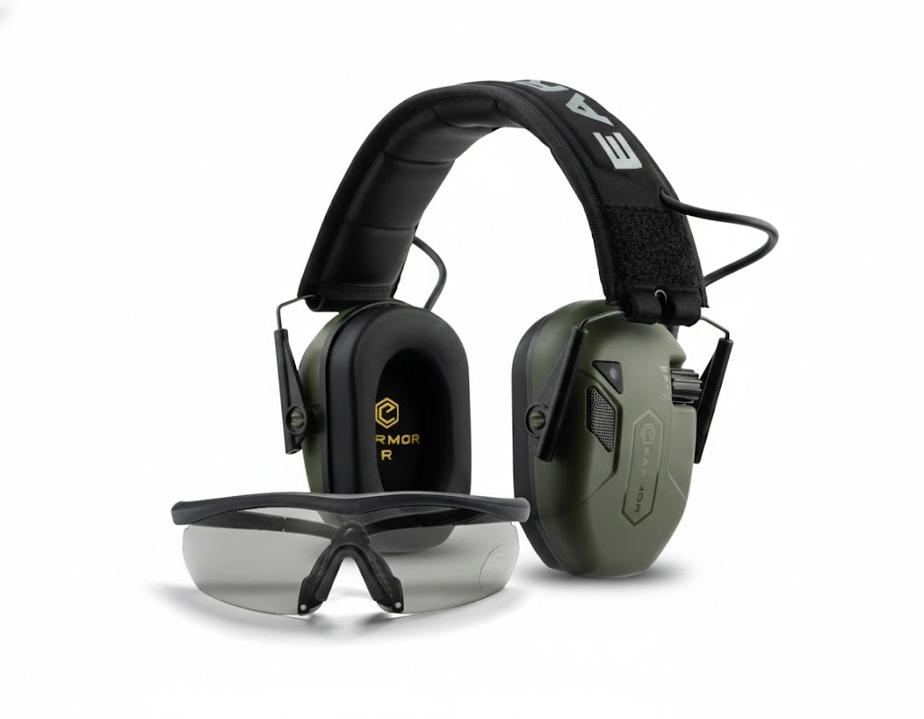 EARMOR EARMOR M300T G01 Set - Professional Tactical Hearing Protection and Communication Gear
